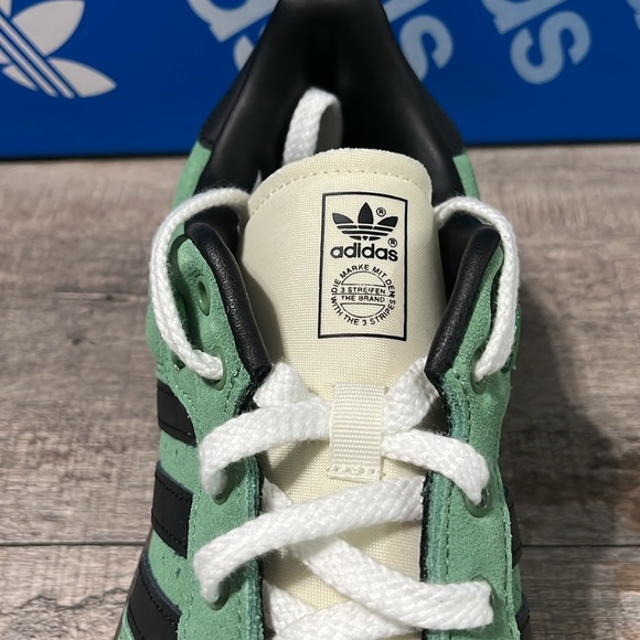 NWT Adidas Originals Rivalry 86 Low Men's Shoes - Green/Brown - ID8409 - Picture 9 of 15